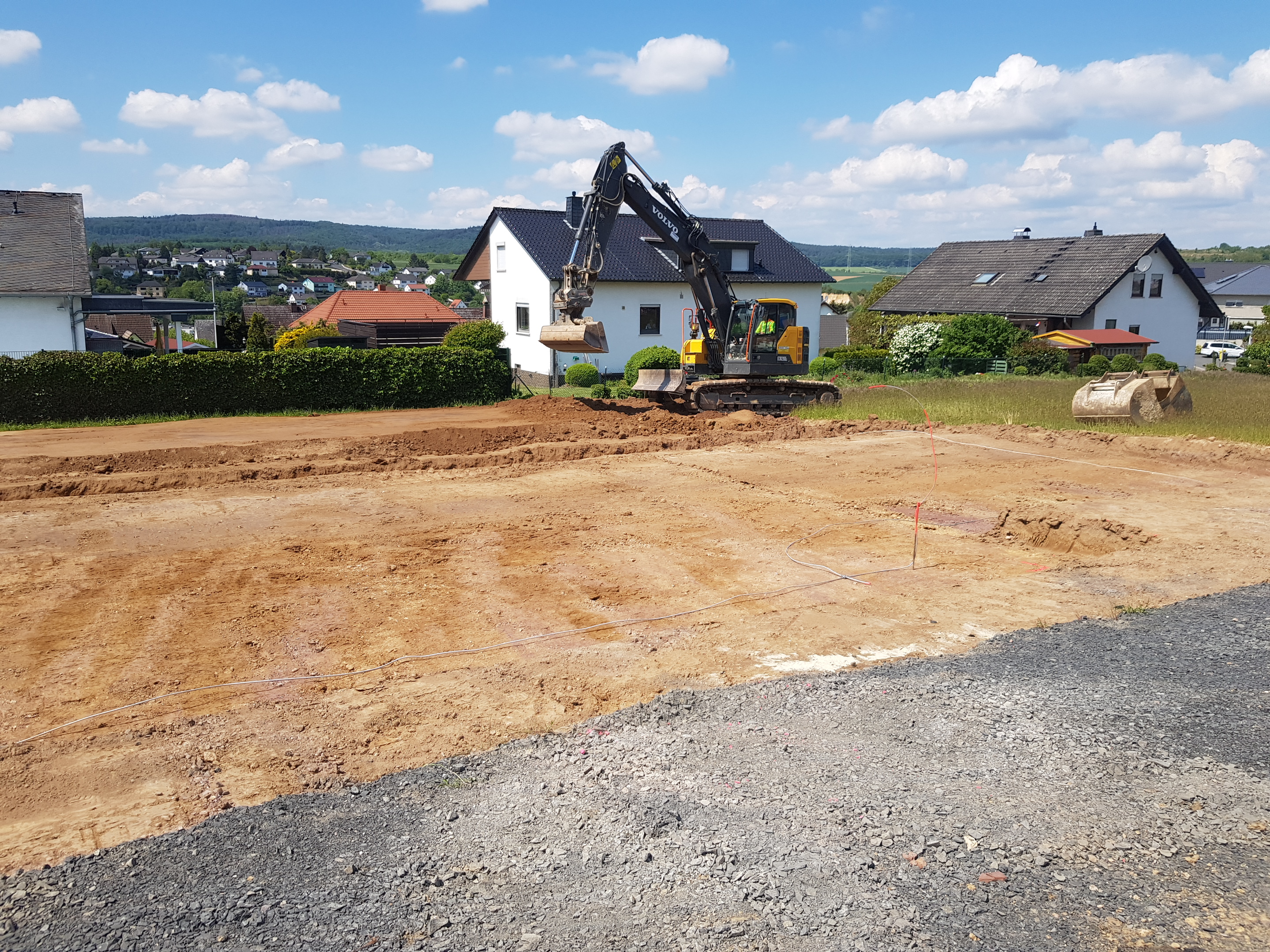 Bagger- und Erdarbeiten